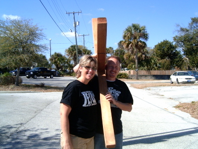 Carrying the Cross into the mission field